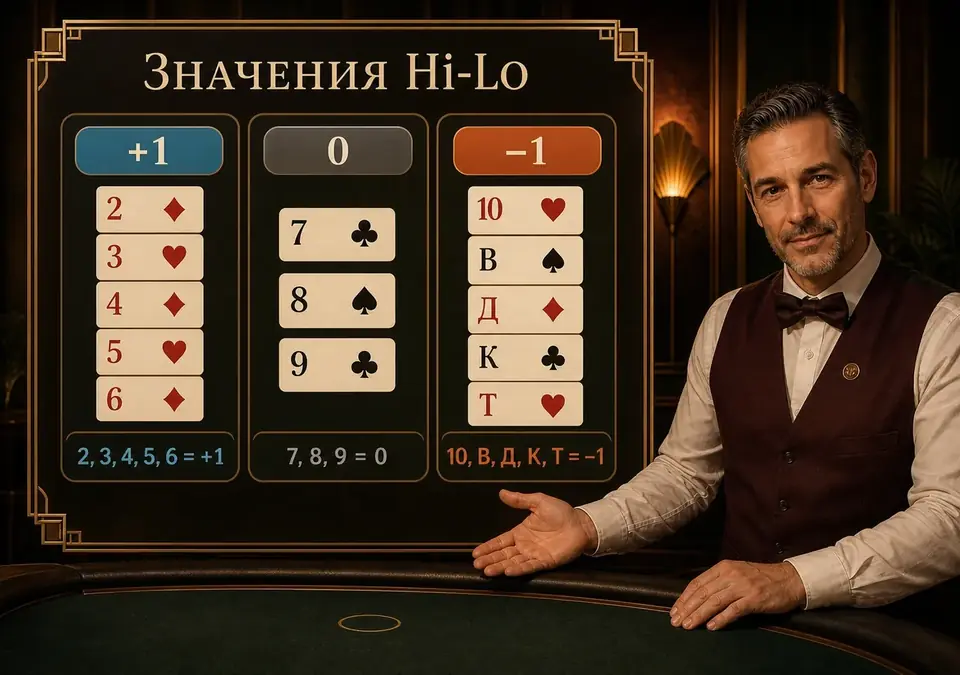 Инфографика: Значения Hi-Lo