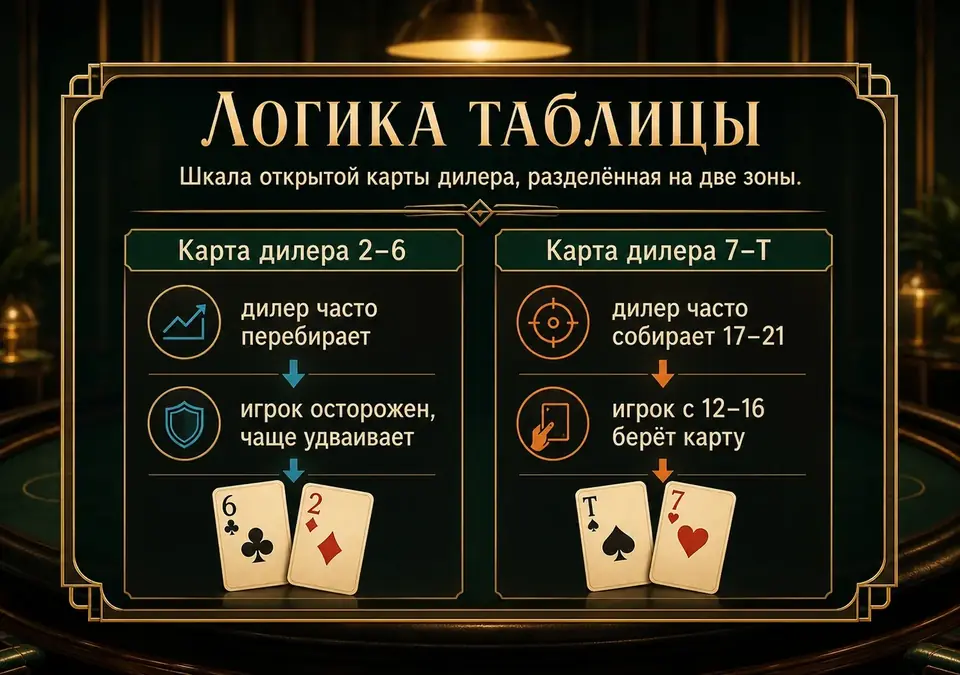 Инфографика: Логика таблицы