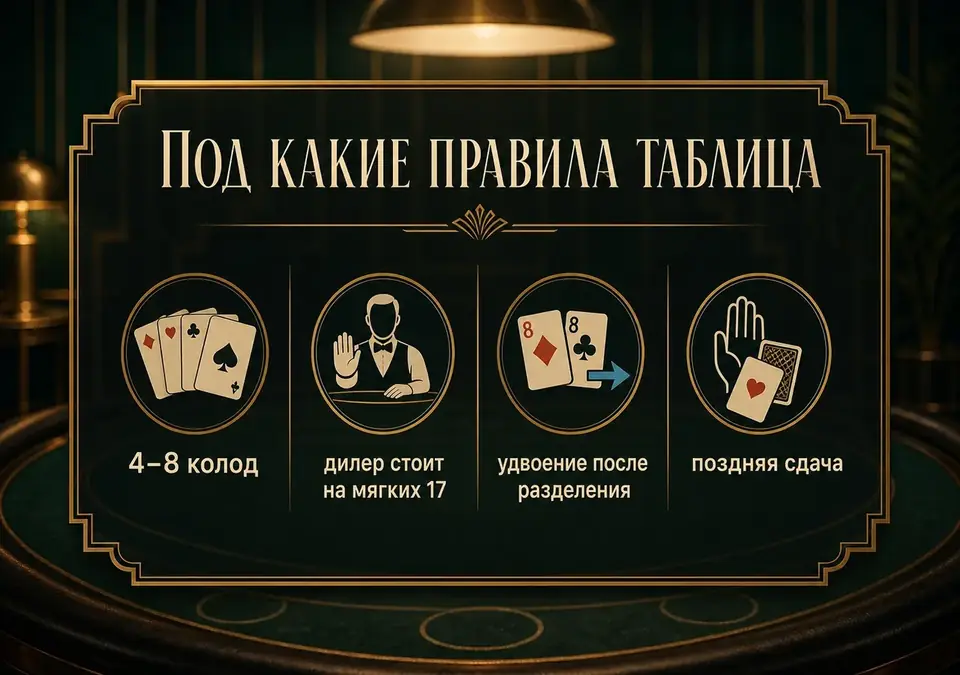 Инфографика: Под какие правила таблица