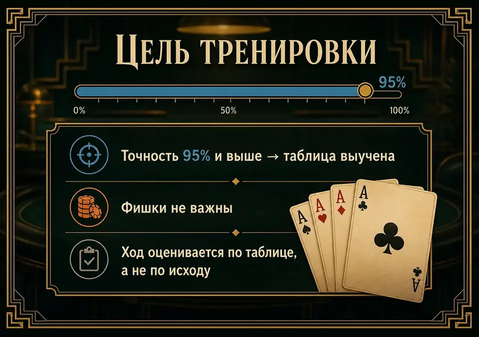 Инфографика: Цель тренировки